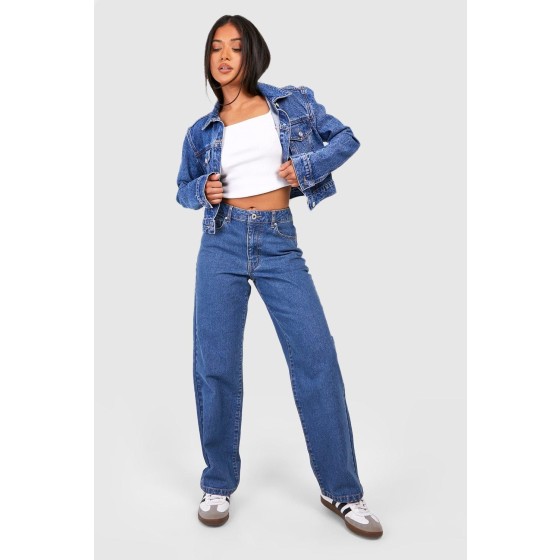 Petite Basics Boyfriend Jean