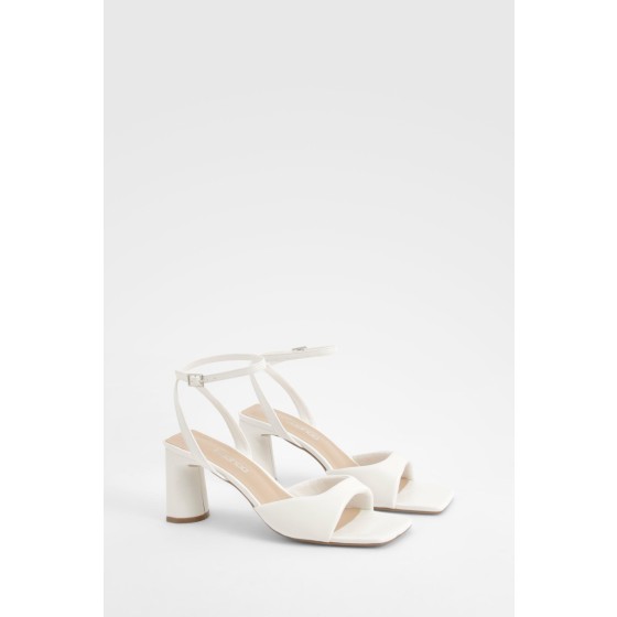 Padded Strap Flat Heel Sandals