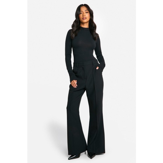 Petite Essential Flare Leg Tailored Trousers