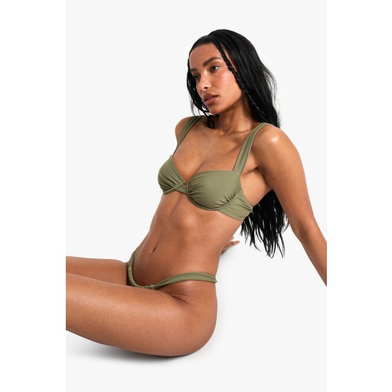 Petite Swimwear Essentials Balcony Bikini Top