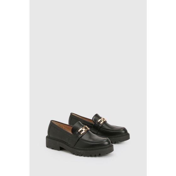 Chain Detailed Chunky Loafer