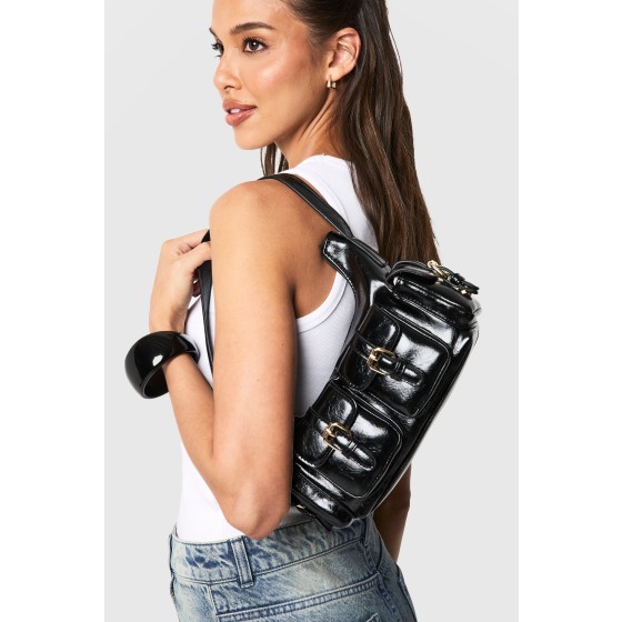 Utility Pocket Shoulder Bag