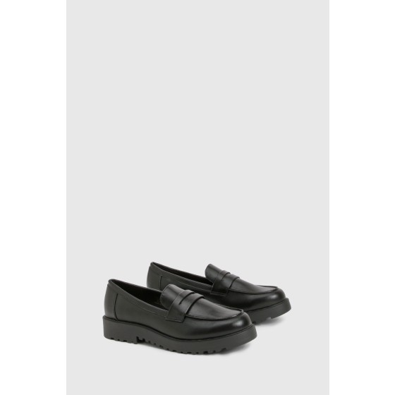 Wide Fit Chunky Loafers