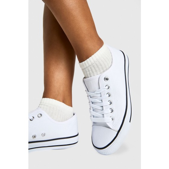 Canvas Low Trainers
