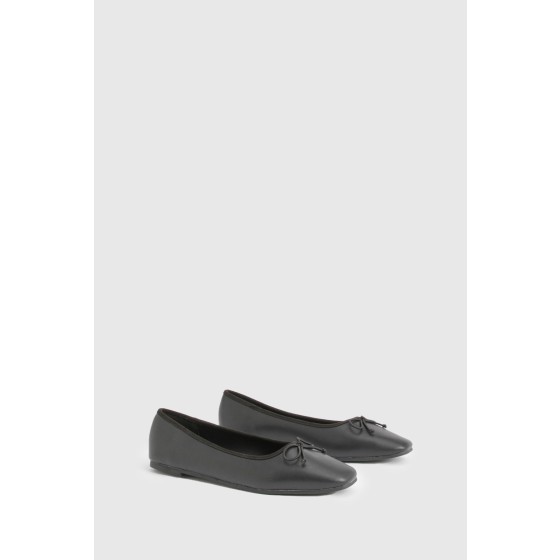 Soft Square Toe Ballet Flats