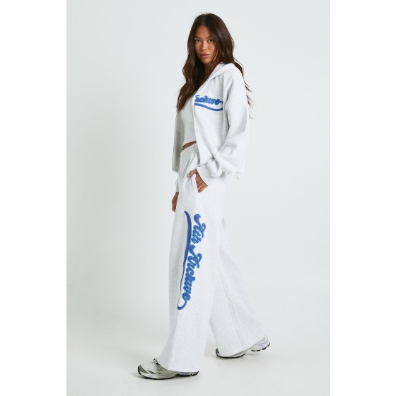 Petite Ath Archive Self Fabric Applique Straight Leg Jogger