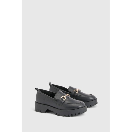 Chunky T Bar Loafers