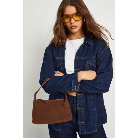 Basic Faux Suede Grab Bag