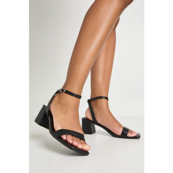 Low Block 2 Part Heels