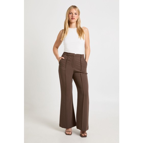 Petite Essential Flare Leg Tailored Trousers