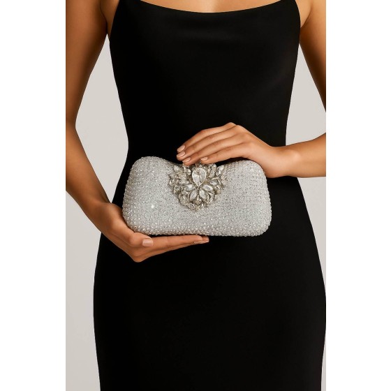Evening Diamante Prom Party Clutch Shoulder Bag