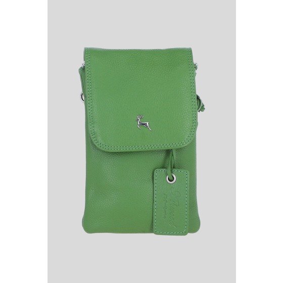 'York' Real Leather Smartphone Crossbody Bag