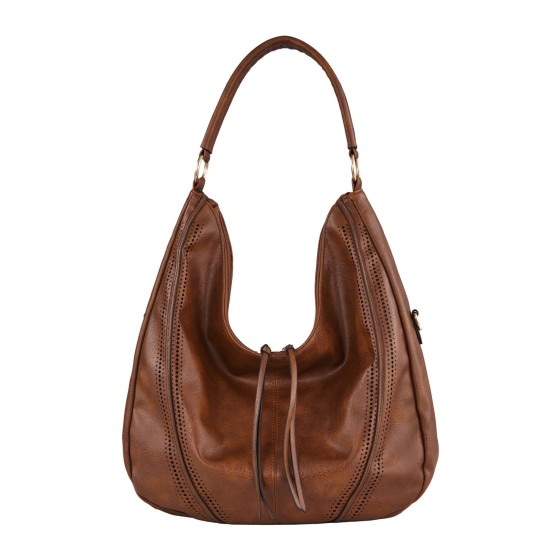 Retro Shoulder Bag and Wristlet Set