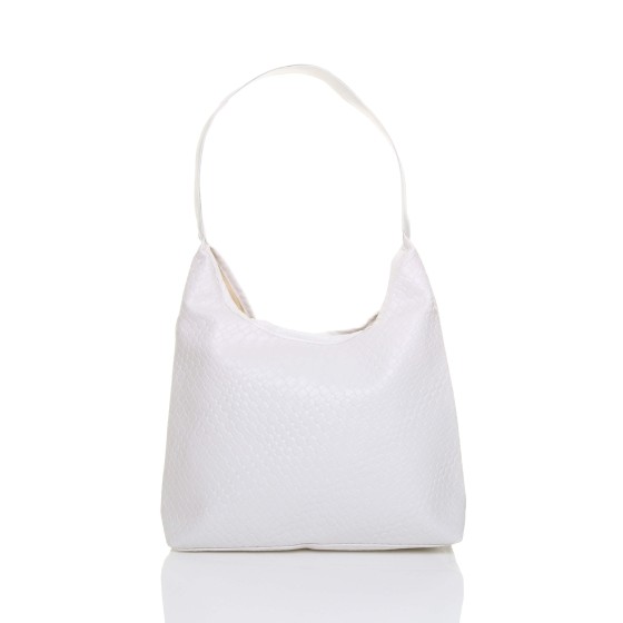 Weave Woven Pattern Tote Shoulder Bag