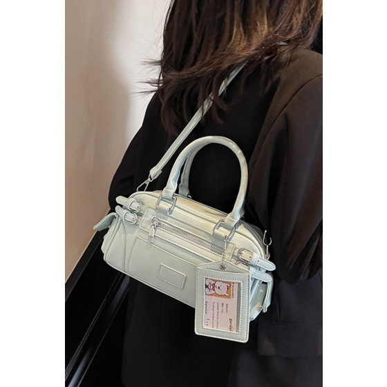 'Faye' Small Zip Crossbody Tote Bag With Handle