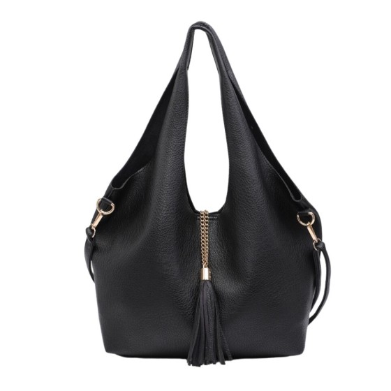 2in1 Large Slouchy Tote Bag with Small Crossobody Handbag