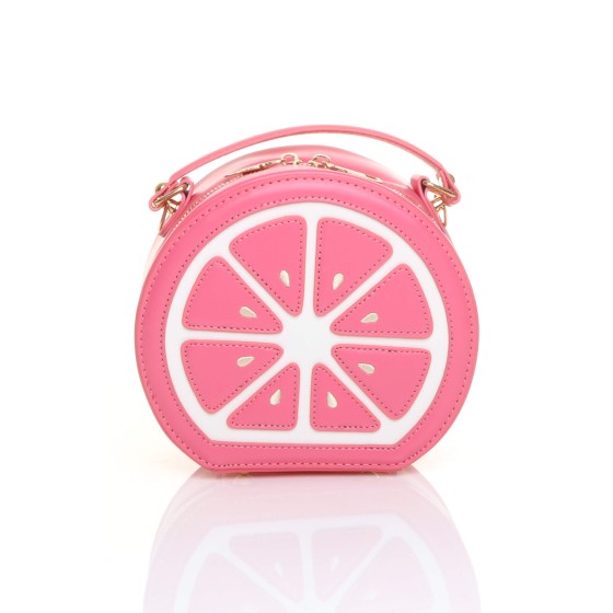Novelty Citrus Fruit Lemon Crossbody Canteen Bag