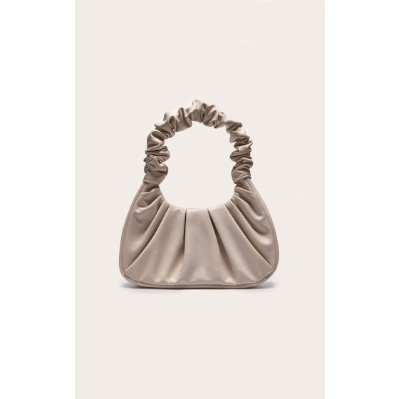Extreme Ruched Handle Shoulder Bag
