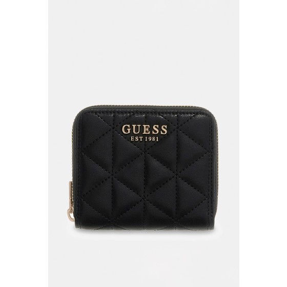 Paisleigh Small Zip Around Purse Black