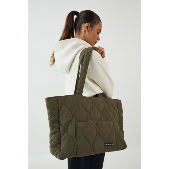 DSGN Studio Quilted Large Tote Bag
